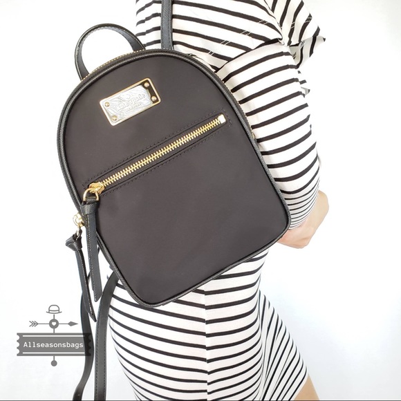 kate spade Handbags - MINI Bradley Wilson Black Backpack Kate spade Bag